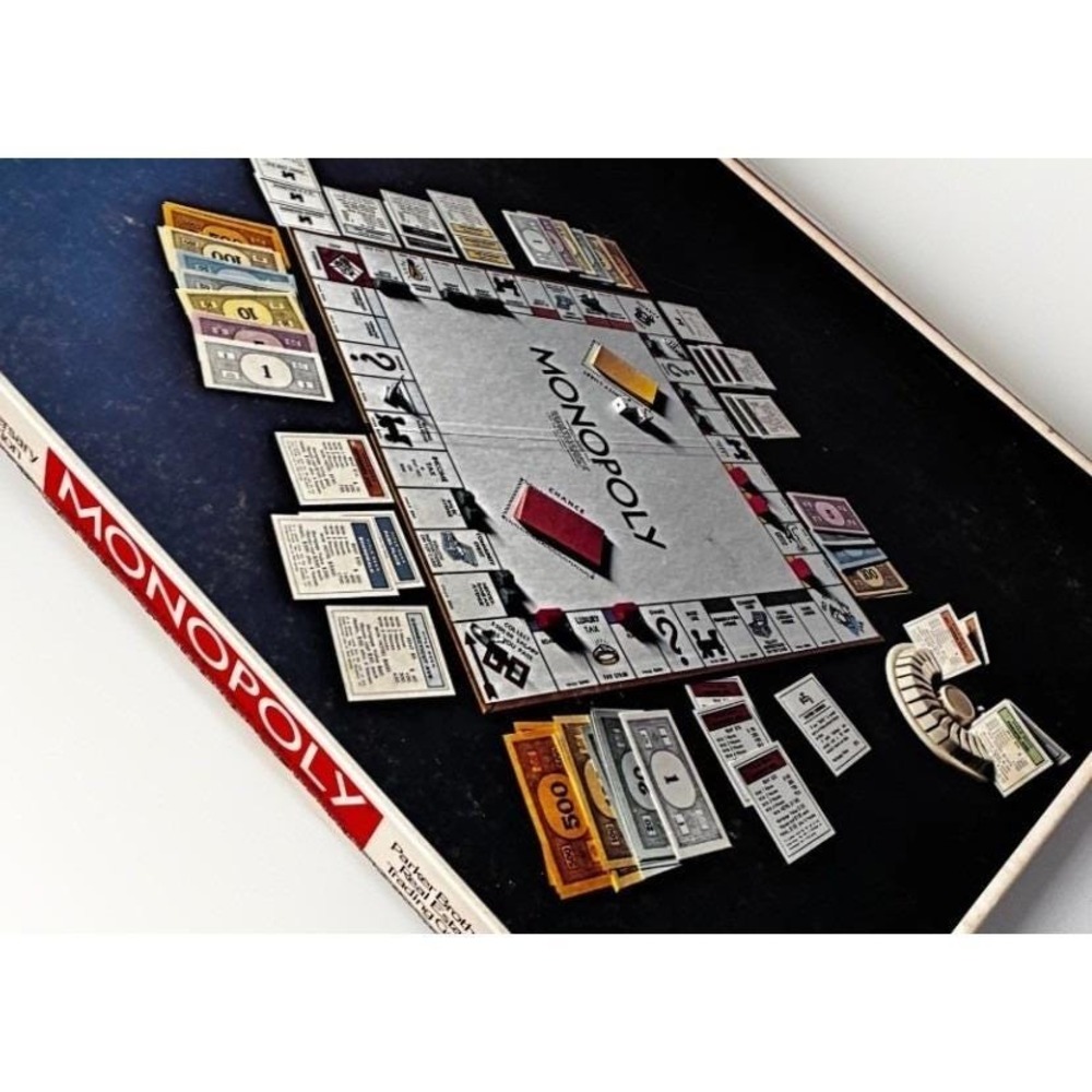 Parker Brothers Monopoly Anniversary Edition Unisex OS Multicolor Good Vintage